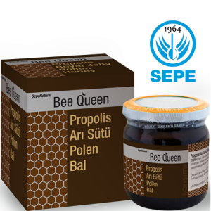 Bee Queen Propolis Extract Arı Sütü Polen Bal Karışım 230 gr