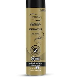 Hobby Saç Spreyi Keratin Güçlü Tutuş 250 ml