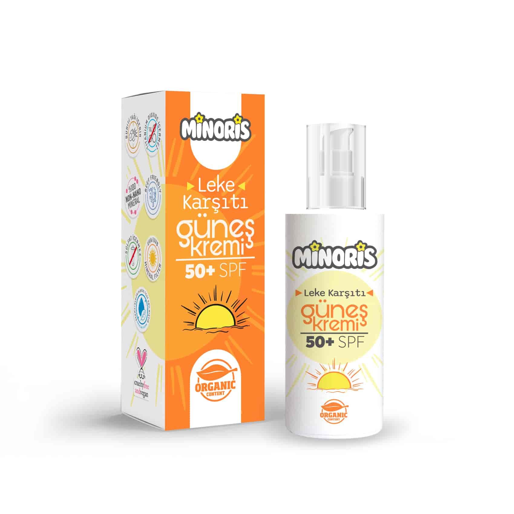 Minoris Leke Karşıtı Güneş Kremi SPF50+ 150 ml