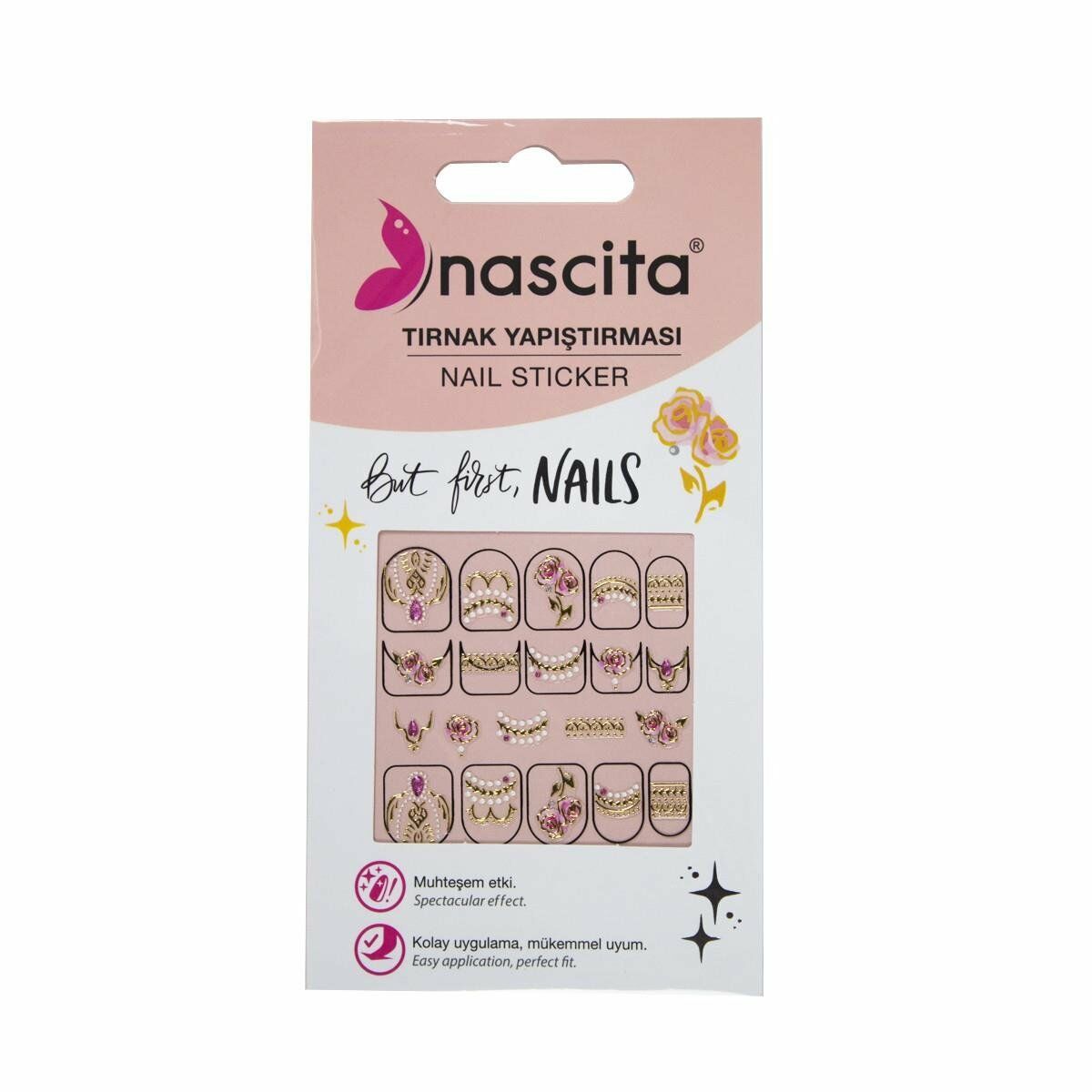 Nascita Tırnak Yapıştırması Nail Sticker - 35