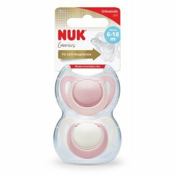 Nuk Genius Silikon Emzik 6-18 Ay 2'li