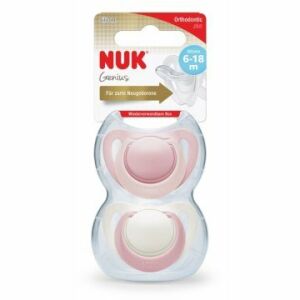 Nuk Genius Silikon Emzik 6-18 Ay 2'li