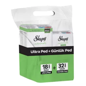 Sleepy Kadın Bağı Ultra Gece + Günlük 18+32 Adet