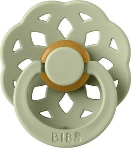 Bibs Boheme Kauçuk Emzik 0-6 Ay - Sage
