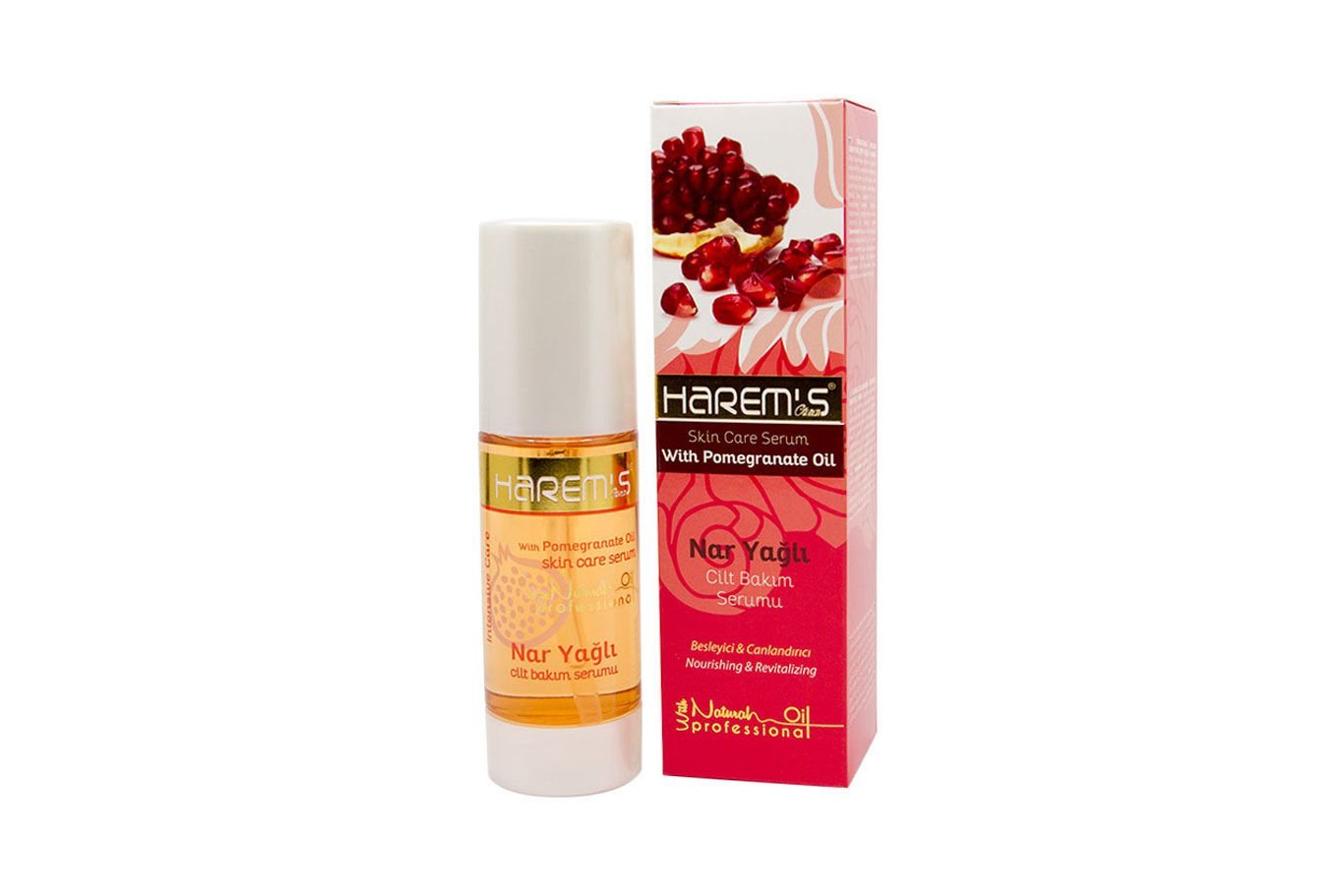 Harem's Nar Yağlı Cilt Bakım Serumu 100 ml - 6 Adet