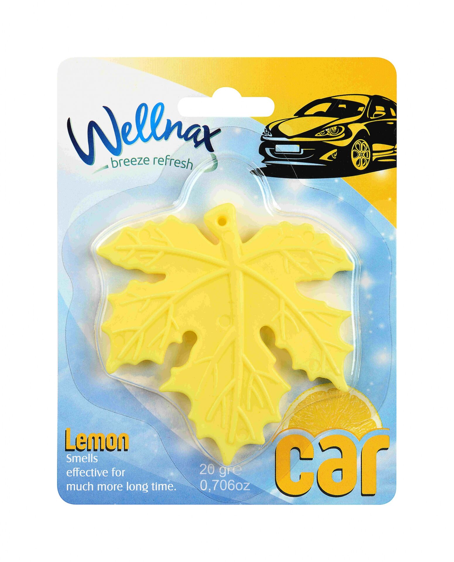 Wellnax Yaprak Oto Ferahlatıcı Limon