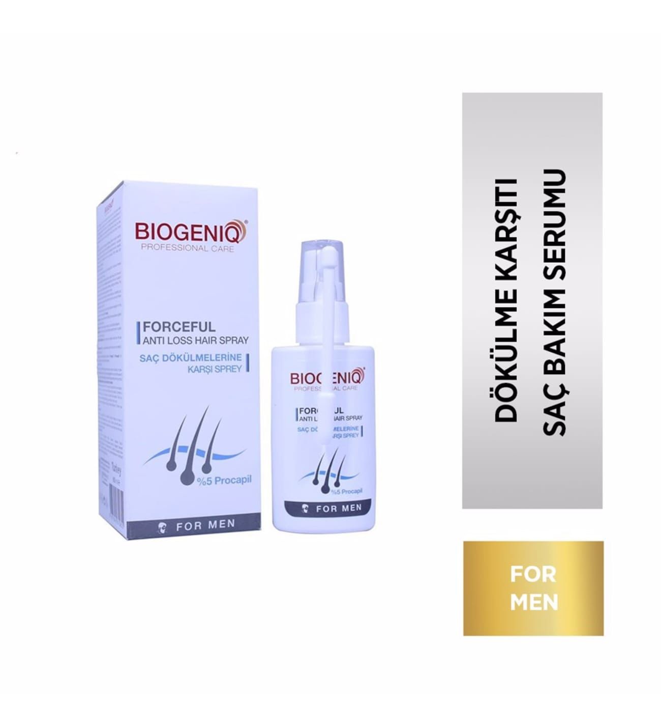 Biogeniq Hair Men Dökülme Önleyici Saç Bakım Serumu 60 ml