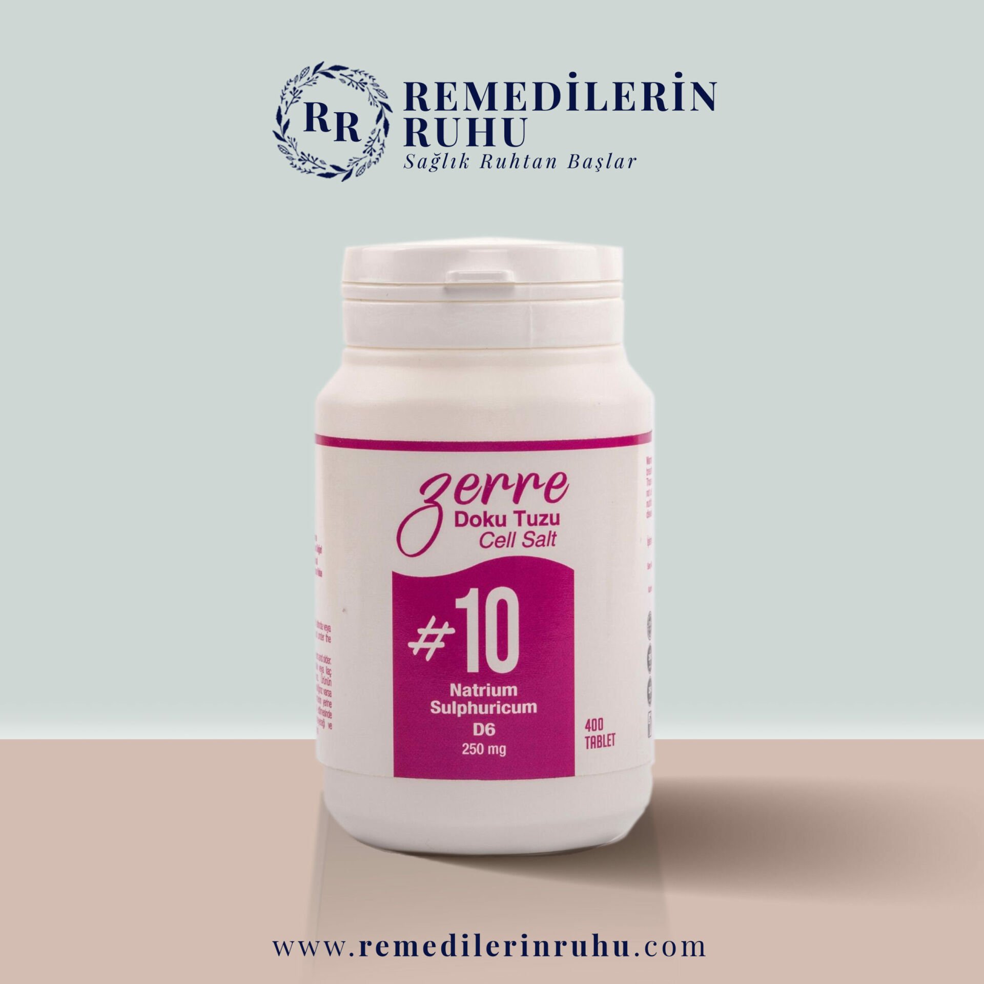 Zerre Doku Tuzu No: 10 250 mg 400 Tablet