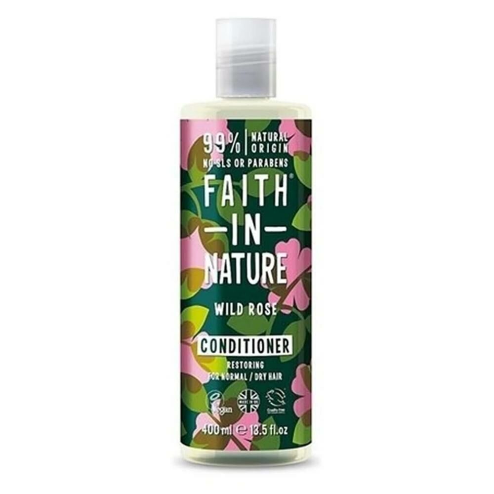 Faith in Nature Wild Rose Conditioner Onarıcı Saç Bakım Kremi 400 ml