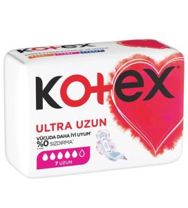 Kotex Ultra Tekli Uzun Ped 7'li