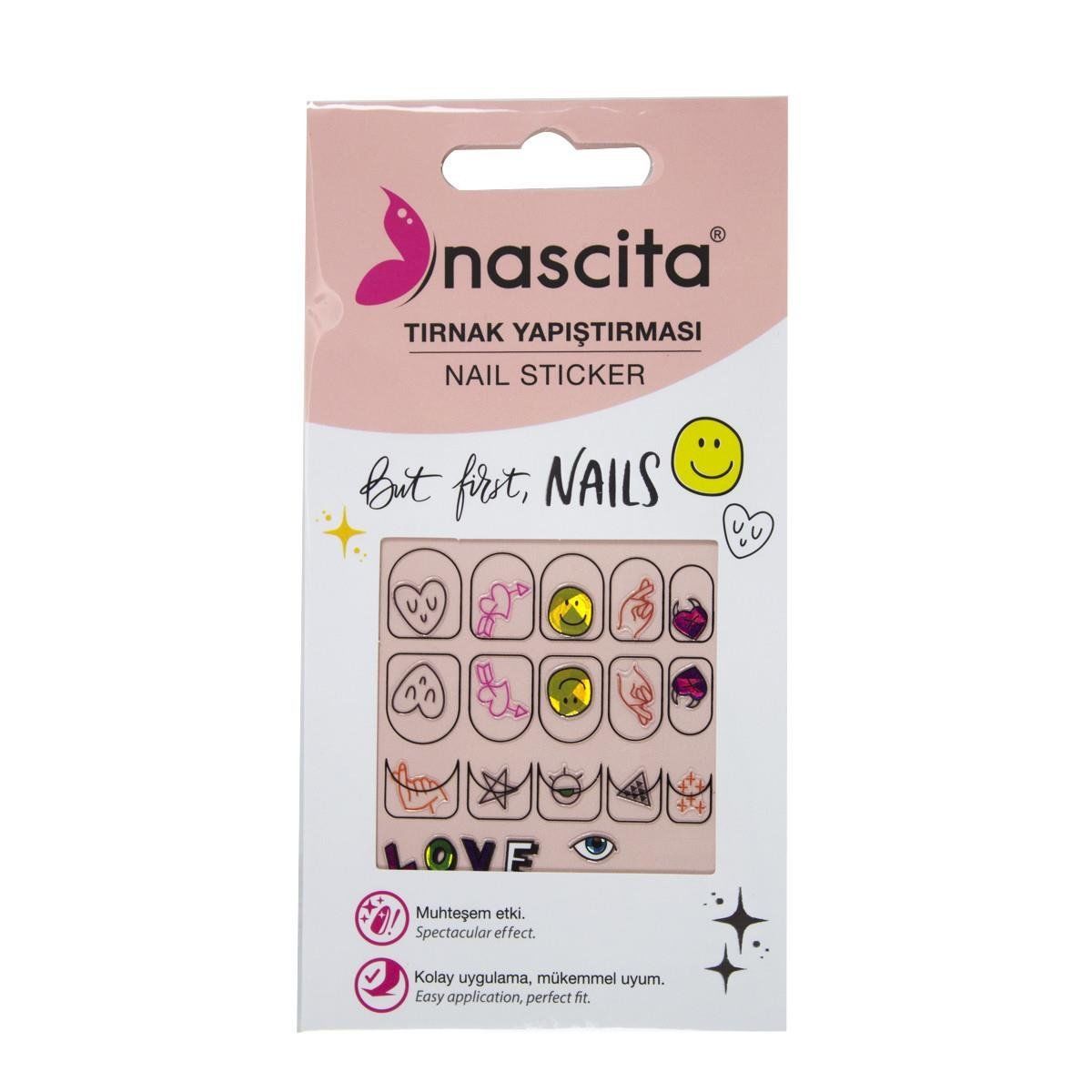 Nascita Tırnak Yapıştırması Nail Sticker - 28