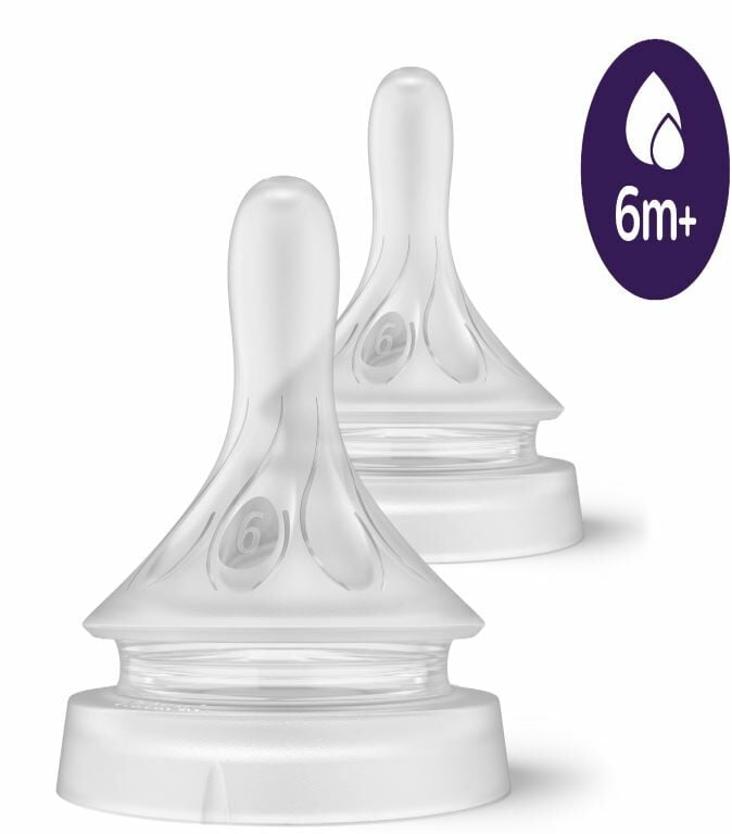 Avent Natural Response Biberon Emziği 6  Numara 6+ Ay 2'li