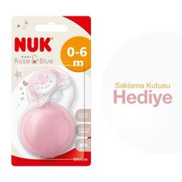 Nuk Baby Rose Uyku Emziği 0-6 Ay