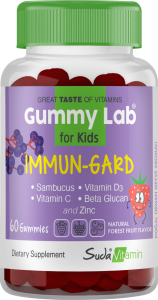 Suda Vitamin Gummy Lab Immun Gard For Kids Orman Meyveli 60 Gummies