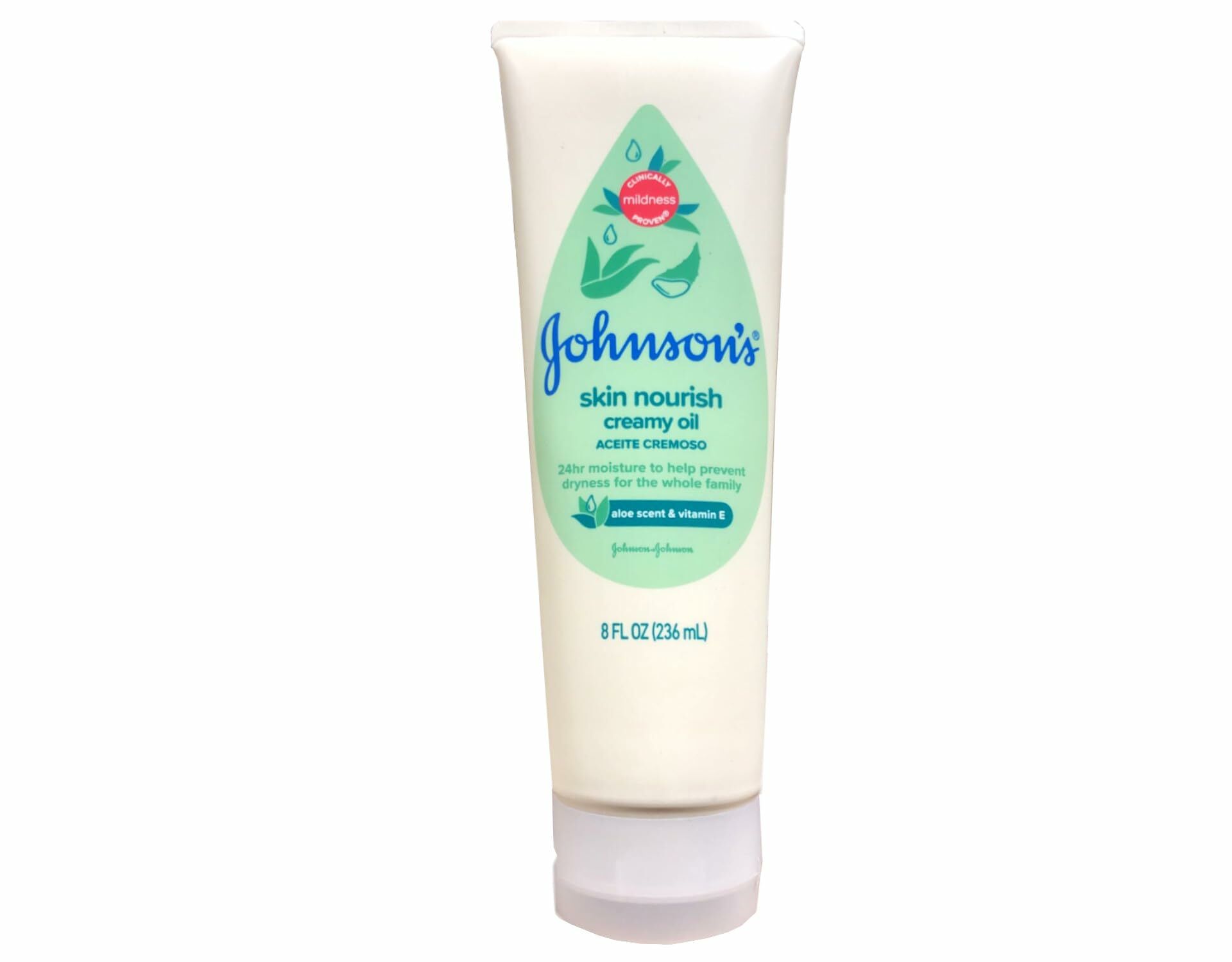 Johnson's Baby Creamy Oil Aloe Vera 236 ml