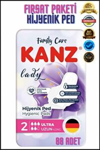 Kanz Lady Ultra Uzun Hijyenik Ped No: 2 22'li