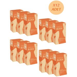 Sweat Block Koltuk Altı Ter Emici 10 Yaprak - 12 Adet