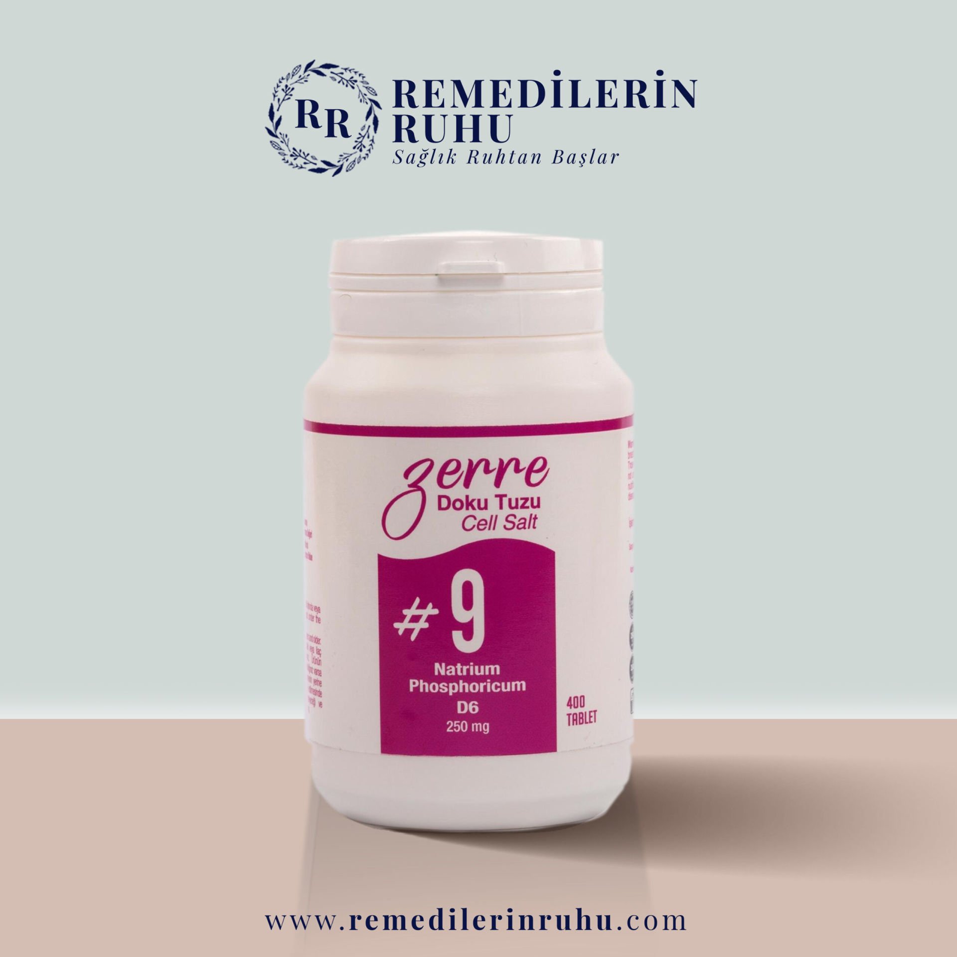 Zerre Doku Tuzu No: 9 250 mg 400 Tablet