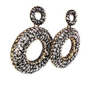 Chn-0163-6 Zara Küpe Eskitme Gold