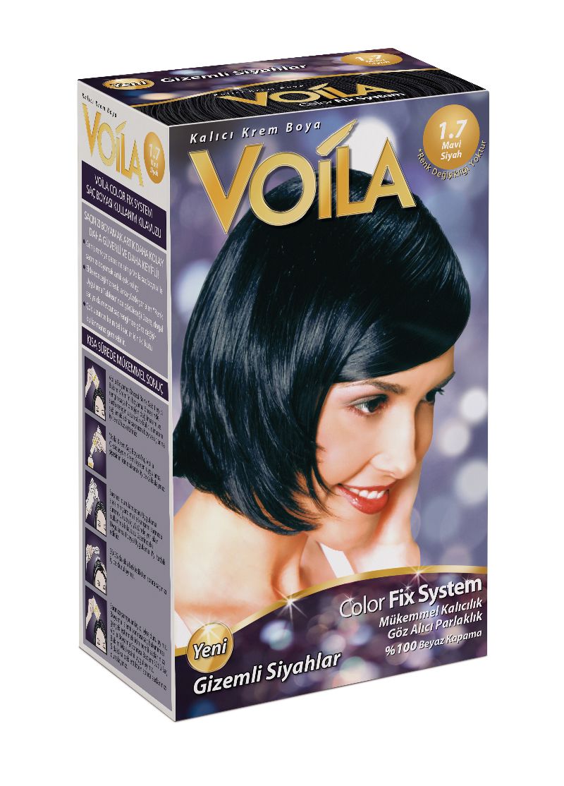 VOILA KIT BOYA 1.7 SIYAH MAVI
