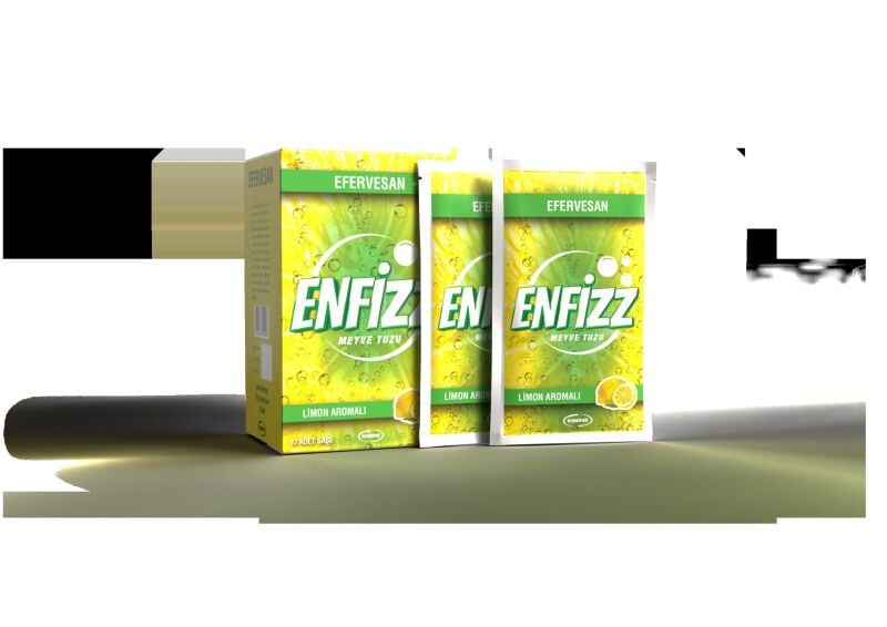ENFIZZ NANE VE LIMON AROMALI EFERVESAN SASE