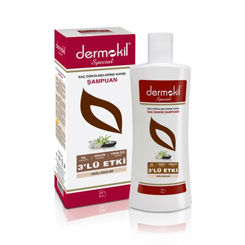 Dermokil Special Şampuan Kil & Keratin Yağlı Saçlar 500ml