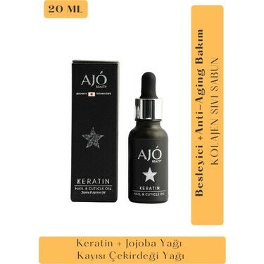 Ajo Beauty Keratin Tırnak Bakım Yağı 20 ml