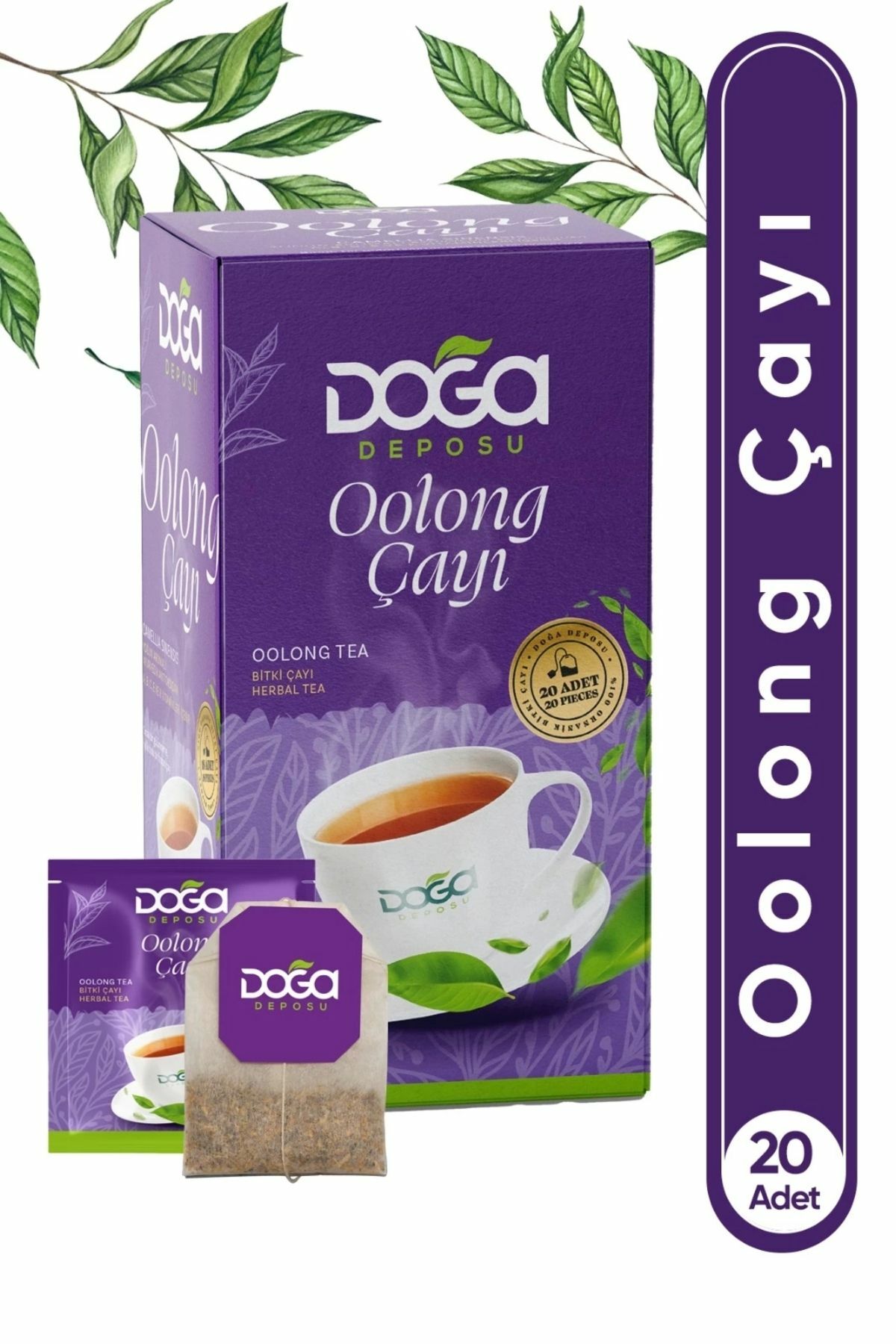 Doğa Deposu Oolong Bitki Çayı 20'li