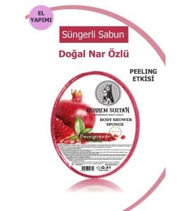 Hürrem Süngerli Sabun Nar 130 gr