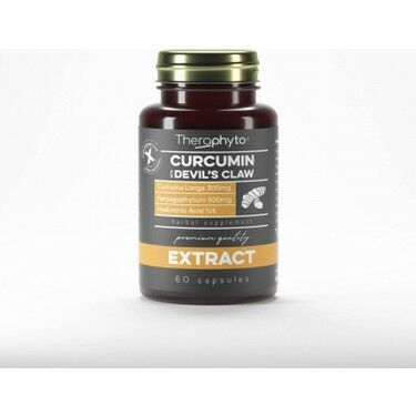 Theraphyto Turmeric Devil's Claw Şeytan Pençesi ve Zerdeçal Ekstraktı 60 Kapsül