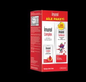 İmunol Complex 30 Kapsül + İmunol Sambucus 150 ml