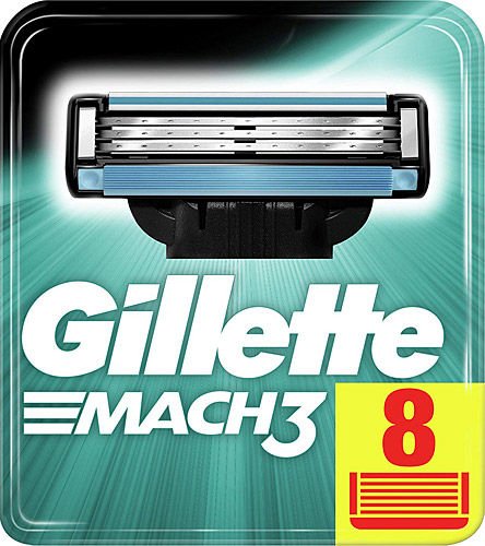 Gillette Mach-3 Yedek Tıraş Bıçağı 8'li