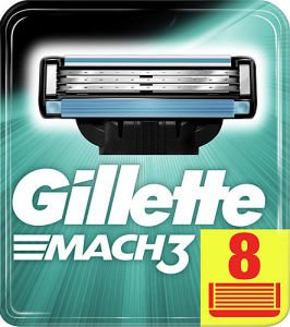 Gillette Mach-3 Yedek Tıraş Bıçağı 8'li