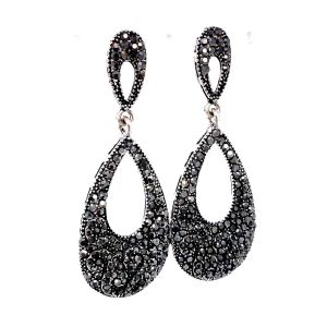 Chn-0164-7 Zara Küpe Eskitme Gümüş