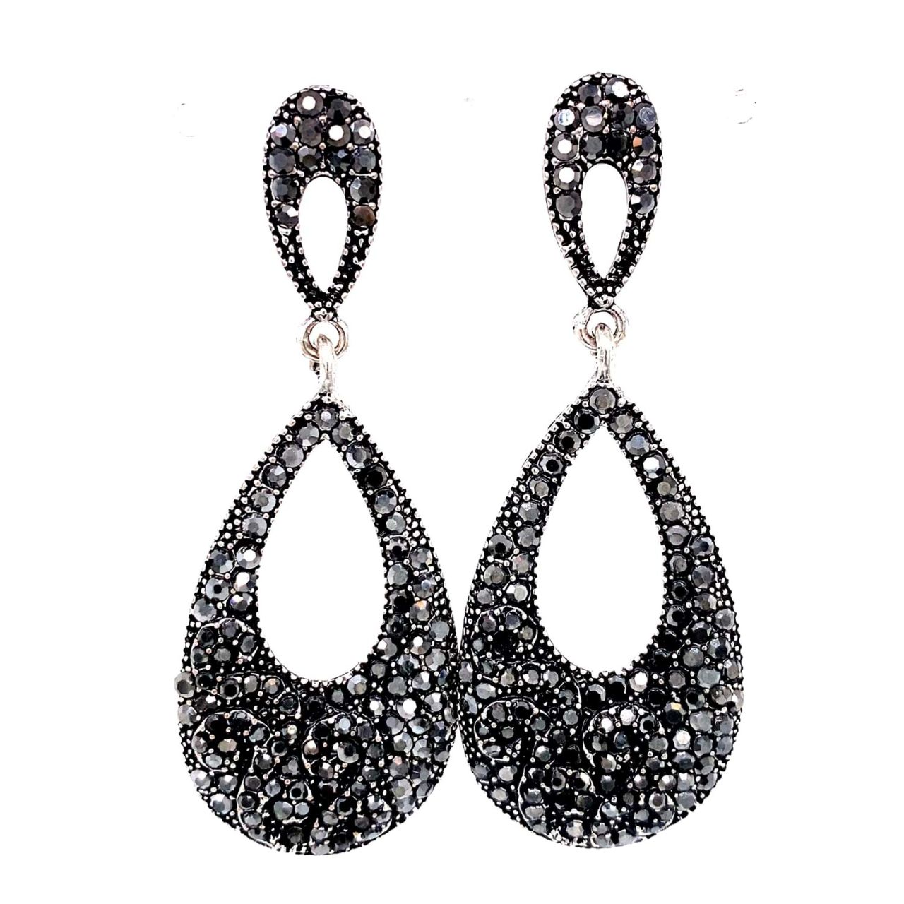Chn-0164-7 Zara Küpe Eskitme Gümüş