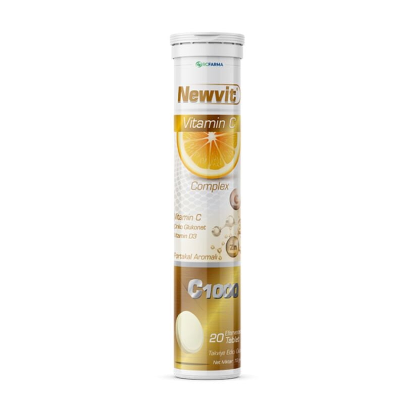 NEWVIT VITAMIN C COMPLEX 20 EFF TABLET