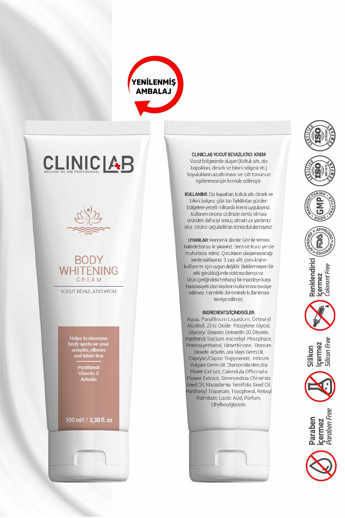 Clinic Life Beyazlatıcı Krem 100 ml