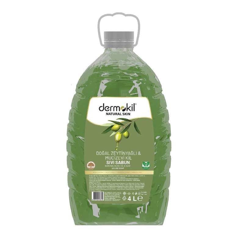 Dermokil Zeytinyağlı Sıvı Sabun 4 lt