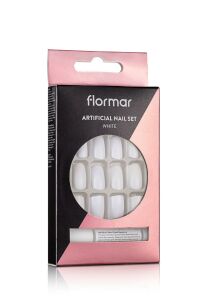 Flormar Takma Tırnak Seti Beyaz