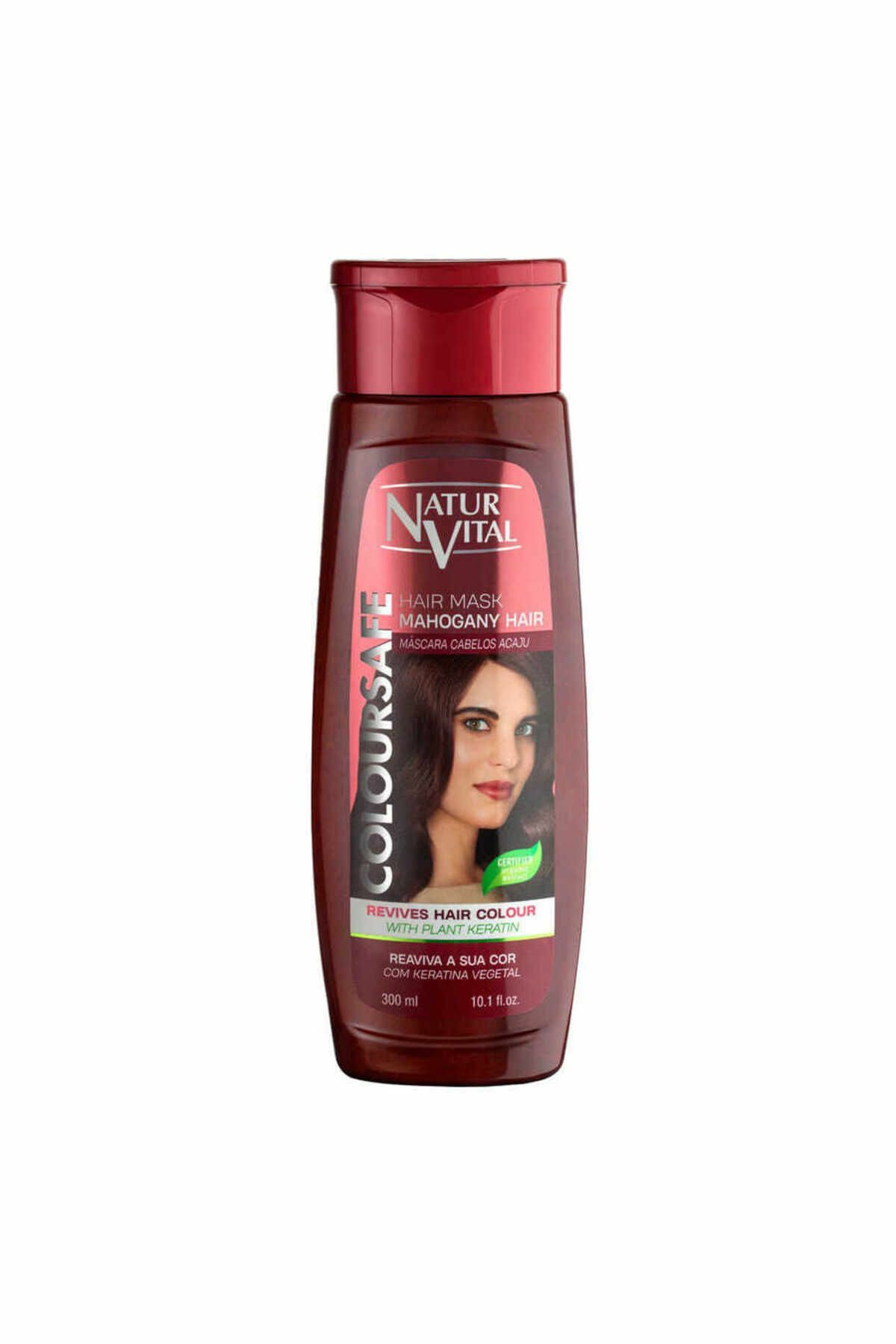 Natur Vital Boya Korucu Kızıl Renkli Saç Maskesi 300 ml