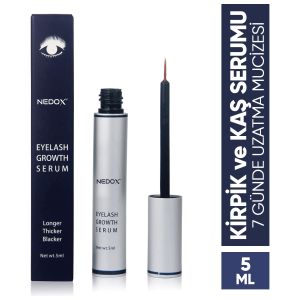 Nedox Kaş ve Kirpik Uzatıcı Onarıcı Besleyici ve Güçlendirici Bakım Serum 6 ml