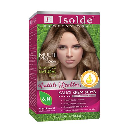 ISOLDE BİTKİSEL SAÇ BOYASI 6 N KOYU KUMRAL
