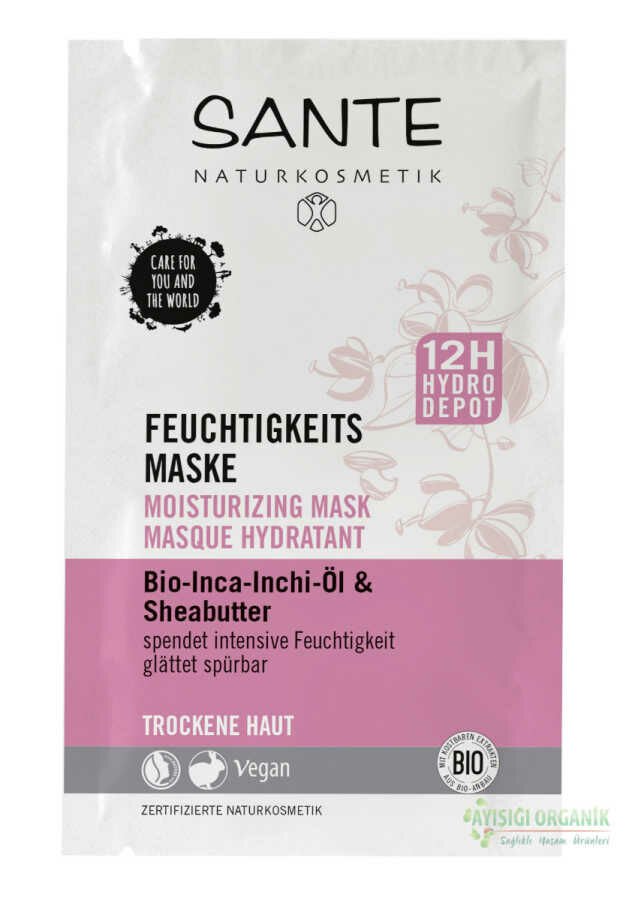 Sante Nemlendirici Maske Pembe 2'li 4 ml