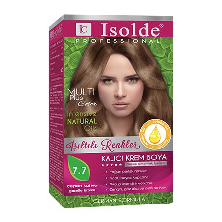 ISOLDE BİTKİSEL SAÇ BOYASI 7.7 CEYLAN KAHVE