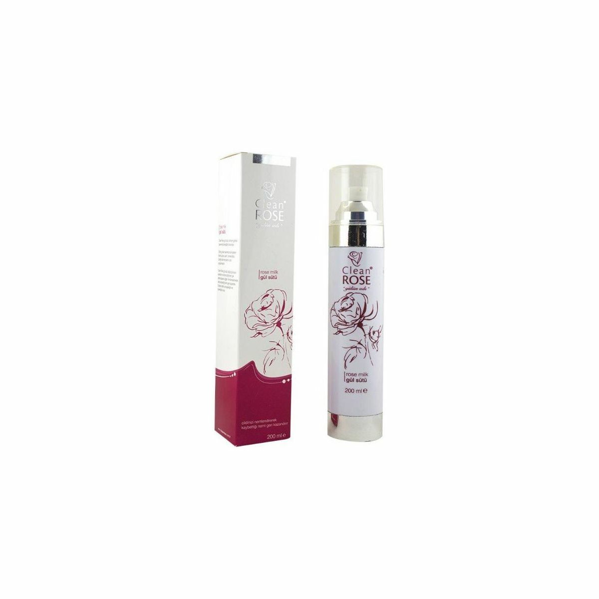 Cleanrose Gül Sütü 200 ml