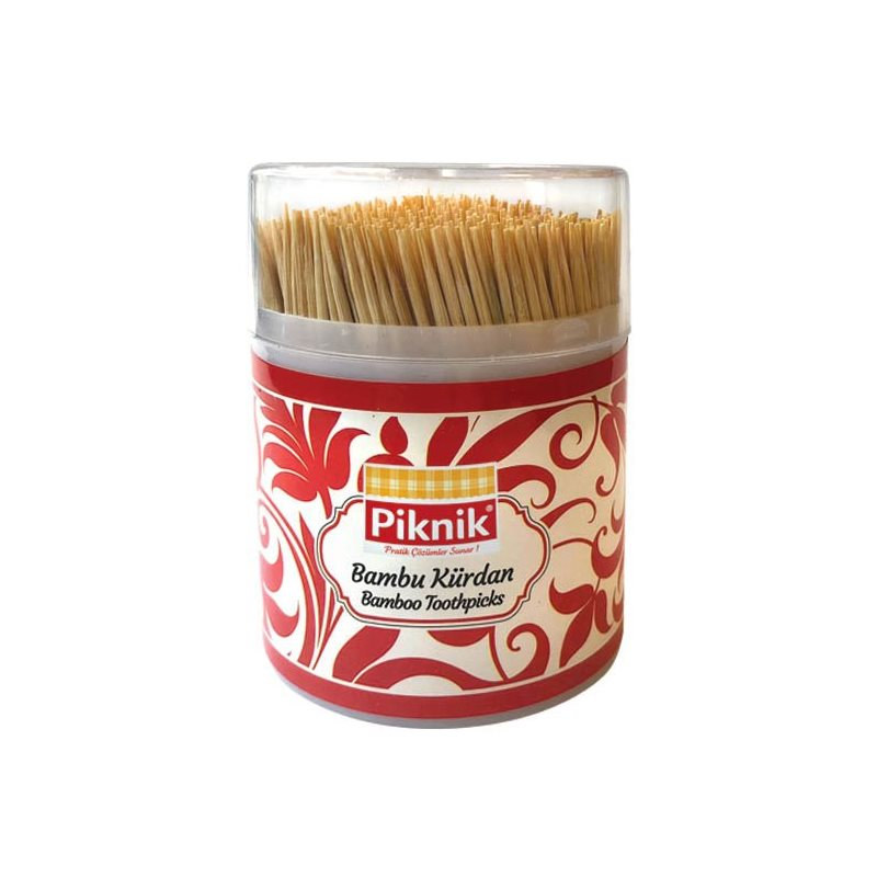 Piknik Ağaç Bambu Kürdan 400'Lü 110P