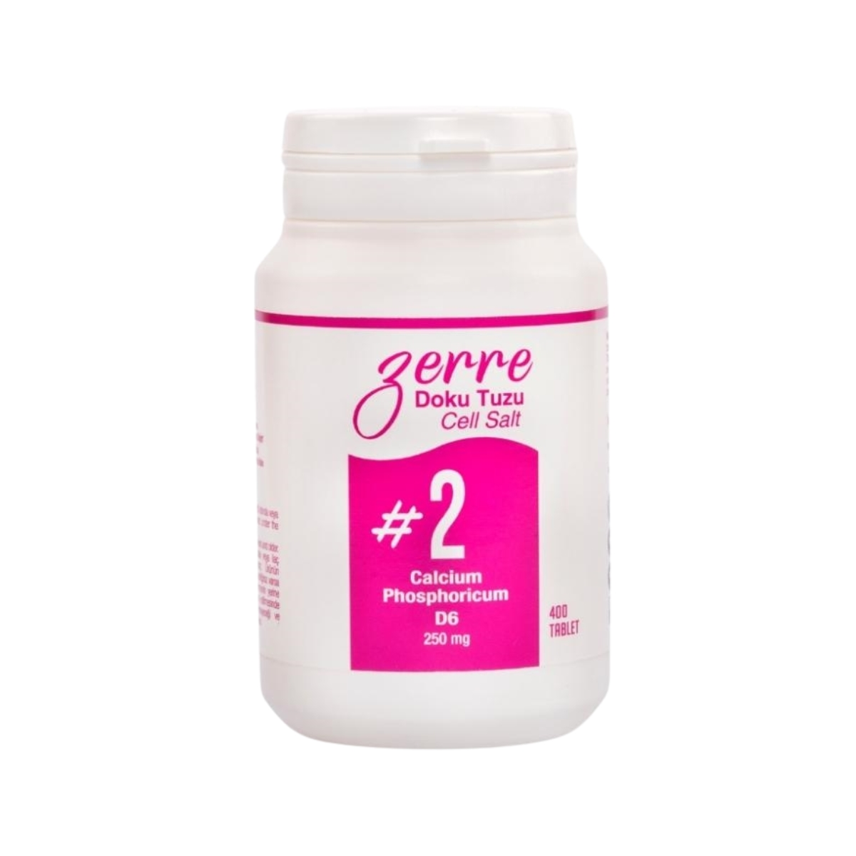 Zerre Doku Tuzu No: 2 250 mg 400 Tablet