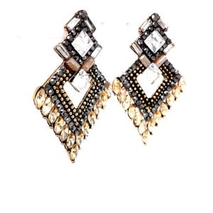 Chn-0163-2 Zara Küpe Eskitme Gold