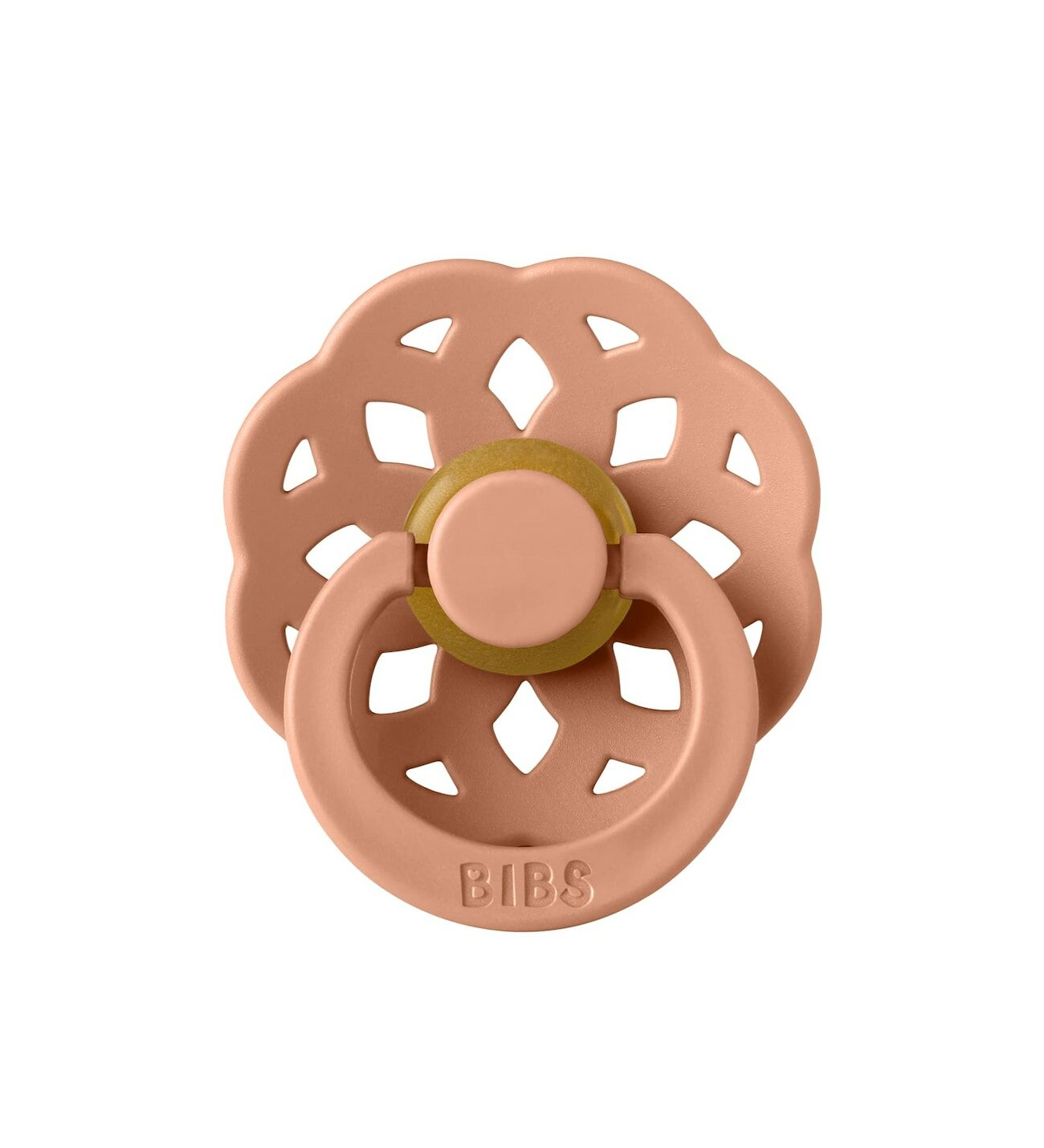 Bibs Boheme Kauçuk Emzik Peach 6-18 Ay