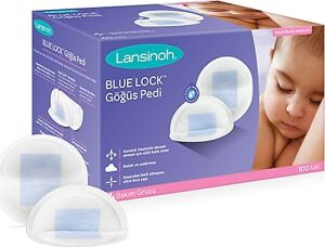 Lansinoh Blue Lock Göğüs Pedi 2 Adet